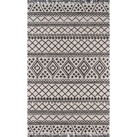 MOMENI Hand Tufted Tahoe Rectangle Rug, Grey - 7 ft. 6 in. x 9 ft. 6 in. TAHOETA-05GRY7696